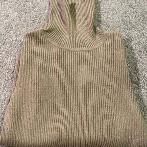 Liz Claiborne Petite Gold Turtleneck